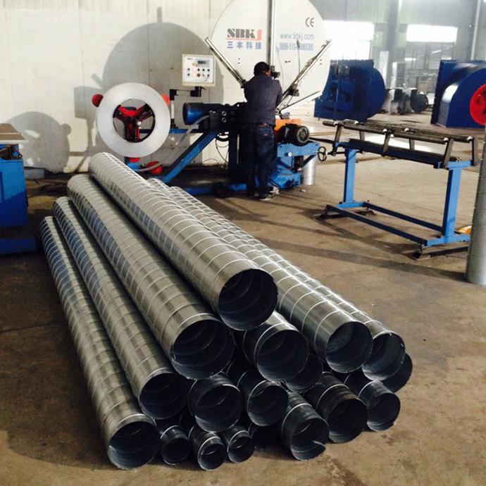 江蘇清風(fēng)通用機(jī)械 專業(yè)螺旋風(fēng)管廠家，鍍鋅風(fēng)管直銷，高清細(xì)節(jié)圖與設(shè)備銷售一覽